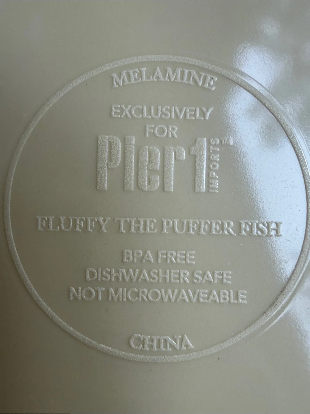Pier 1 Melamine 